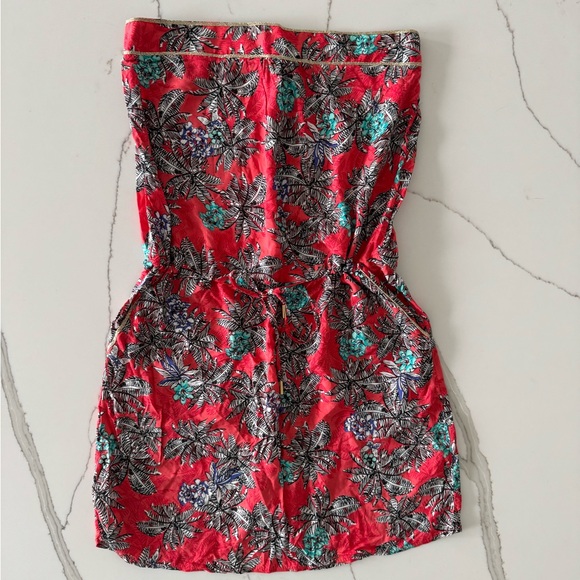 Nina Kaufmann Dresses & Skirts - Nina Kaufman Floral Strapless Dress